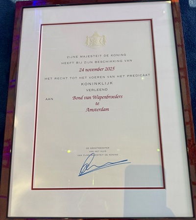 2025 12 10 lijst oorkonde koninklijk