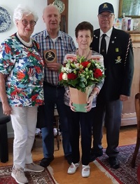 2021 08 03 Afd. Maastricht Felicitaties Robert en Mieke Moonen 